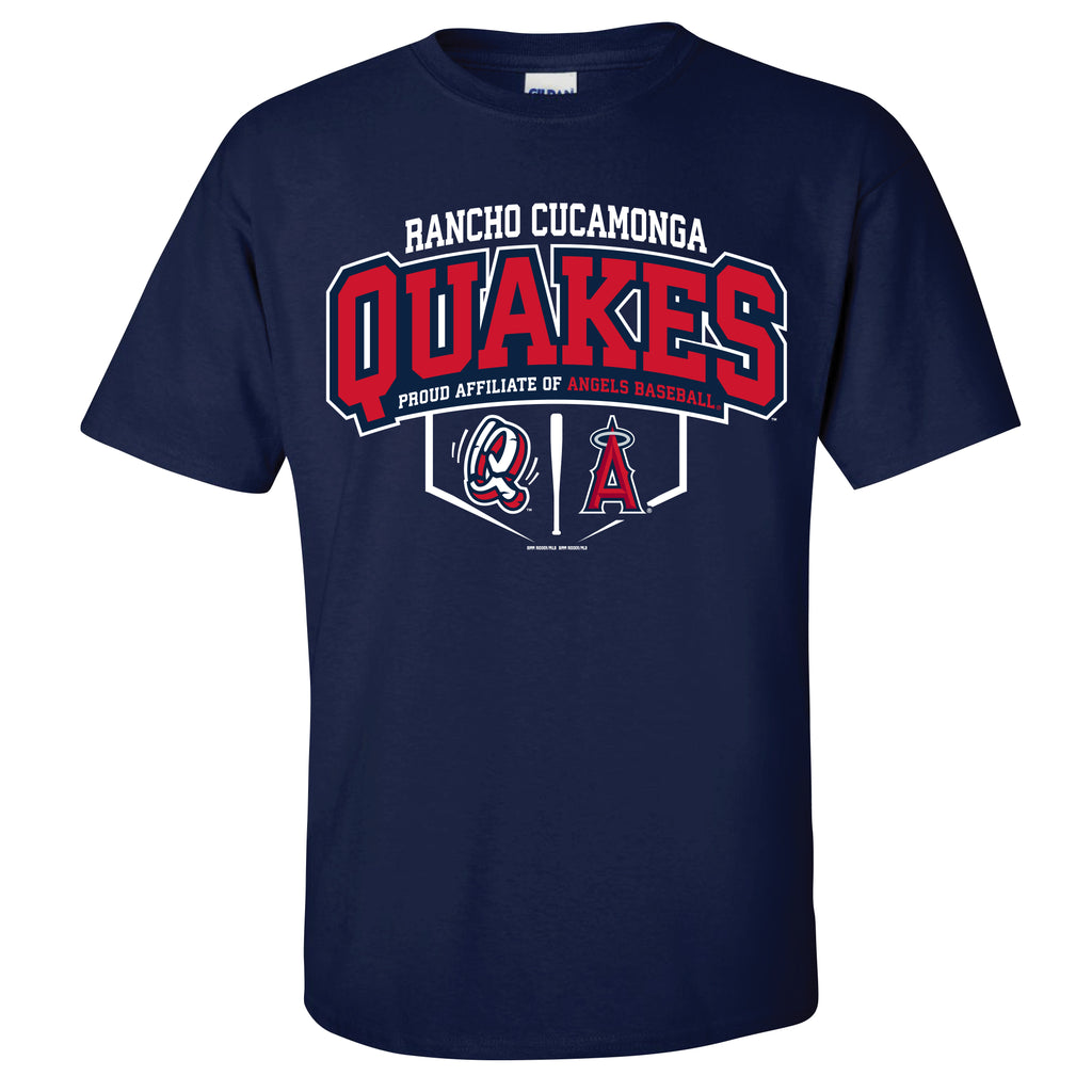 Rancho Cucamonga Quakes Tee - Yth Quakes x LA Angels Affiliate