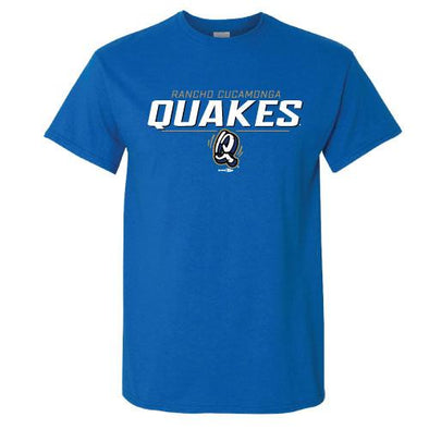 Rancho Cucamonga Quakes Blue Dodgers MLB T-shirt – Rancho Cucamonga Quakes  Official Store